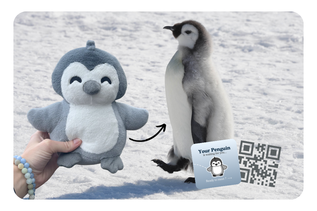 Penguin Adoption Plushie