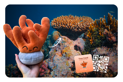 Coral Adoption Plushie